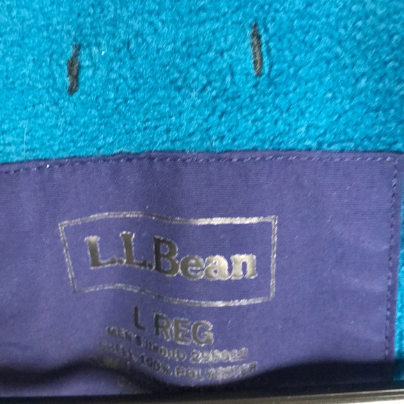 L.L. Bean Coat with removable fleece jacket - Picture 4 of 8
